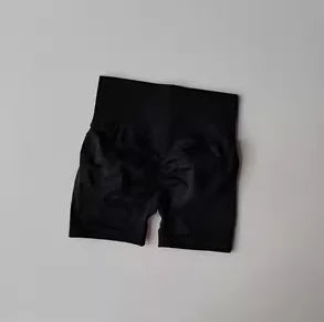 Short de sport de levage de hanche de pĂȘche pour femmes taille haute et taille resserrĂ©e amincissante course Ă pied hanche sĂ©chage rapide pantalon serrĂ© Ă trois points
