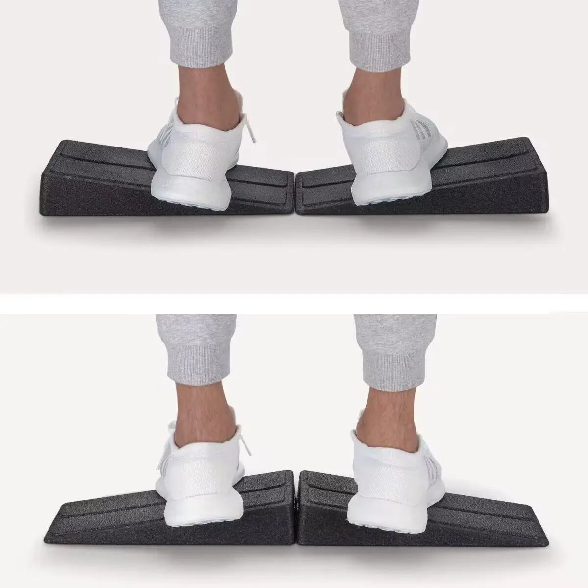 Lot de 3 cales de squat réglables et antidérapantes pour squat, rampe de soulevé de terre, cale pour mollets, planche inclinée, force pour squat, soulevé de terre