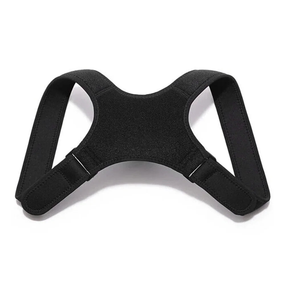 Correcteur de posture du dos réglable Ceinture de soutien du cou et du dos Ceintures de soutien de la colonne vertébrale Ceintures de soutien invisibles pour adultes