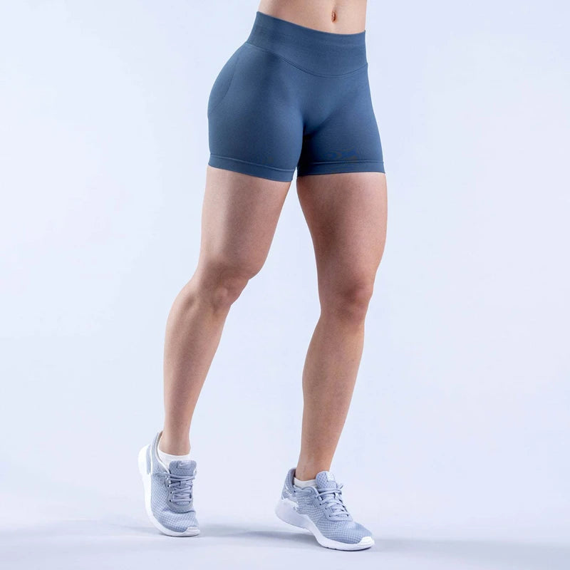 Short de course à impact Gym Short Scrunch Butt pour femme Short de cyclisme pour motard Leggings sans couture Short de yoga athlétique sexy