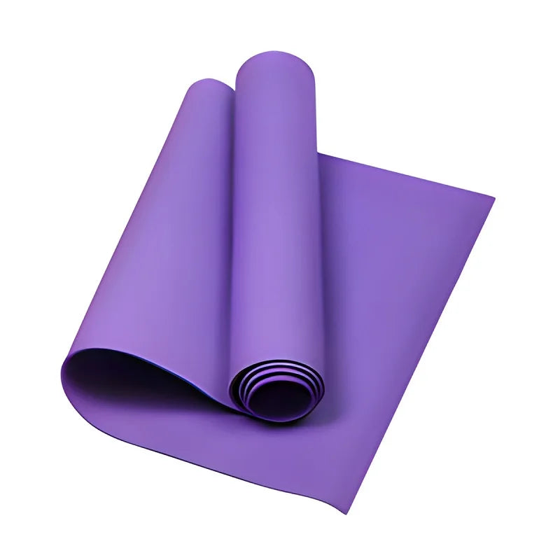 Tapis de yoga antidérapant en EVA de 4 mm d'épaisseur pour le sport, le fitness, le yoga, la gymnastique
