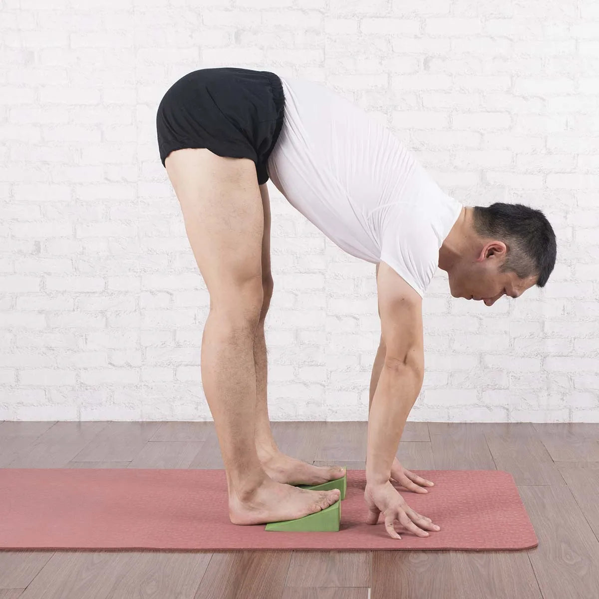 Planches inclinées pour étirements de yoga Blocs de cale de yoga EVA Planche inclinée pour squat Étirement des pieds Exercice de force Planche inclinée Pilates