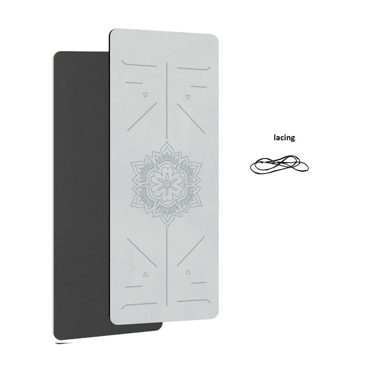 Tapis de yoga TPE Tapis de sport antidérapant pour fitness à domicile
