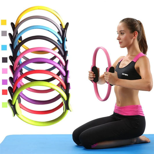 Anneau de yoga, fitness, pour femmes et filles, exercice à domicile, résistance, élasticité, anneau de yoga, cercle, entraînement, accessoires