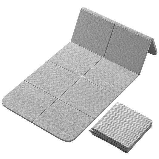 Tapis de yoga en TPE respectueux de l'environnement, tapis d'exercice de fitness pour voyage, double face, antidérapant, pour yoga,  entraînements au sol