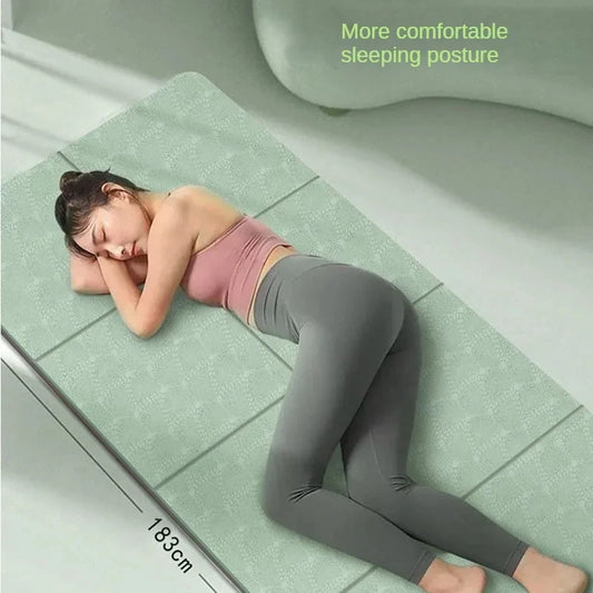 Tapis de yoga pliable