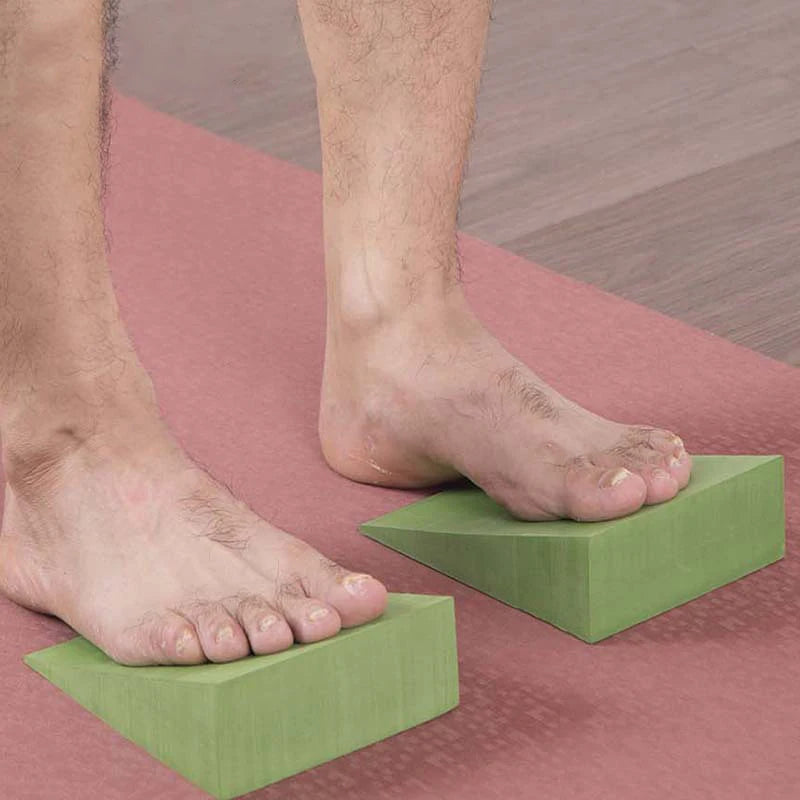 Planches inclinées pour étirements de yoga Blocs de cale de yoga EVA Planche inclinée pour squat Étirement des pieds Exercice de force Planche inclinée Pilates