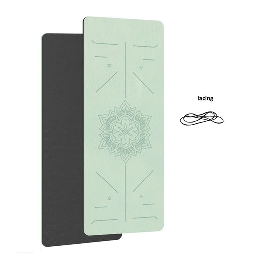 Tapis de yoga TPE Tapis de sport antidérapant pour fitness à domicile